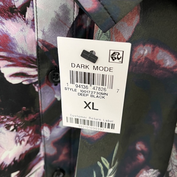 Men’s Garden Floral Button Front Shirt by INC International Concepts XL - Picture 8 of 12